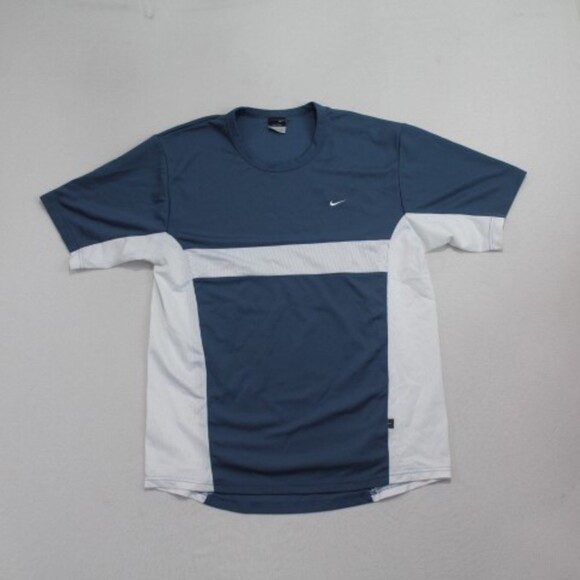 Nike MenGreen Tee Shirt Dri Fit UV Sun Protection Size Large - Picture 1 of 12